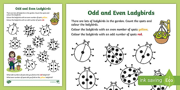 Odd And Even Numbers B Worksheet Key Stage 1 PDF Number Worksheets 