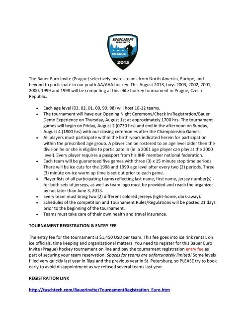 Official Invitation Letter