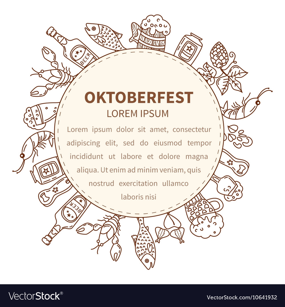 Oktoberfest Invite Template Free Printable Word Searches