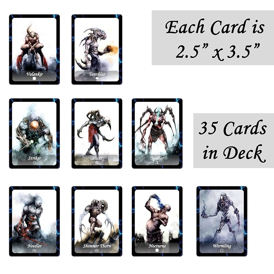 Old School Monster Cards Vol 2 D To G 51 Print Play 