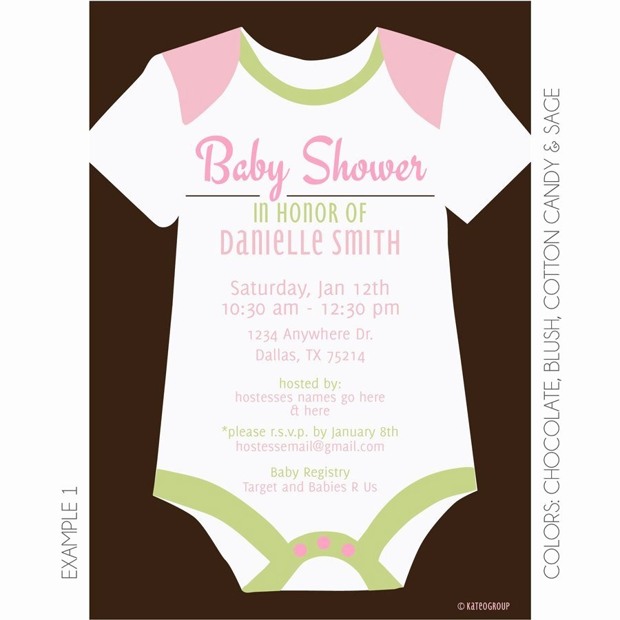 Onesie Invitation Template Printable Stcharleschill Template