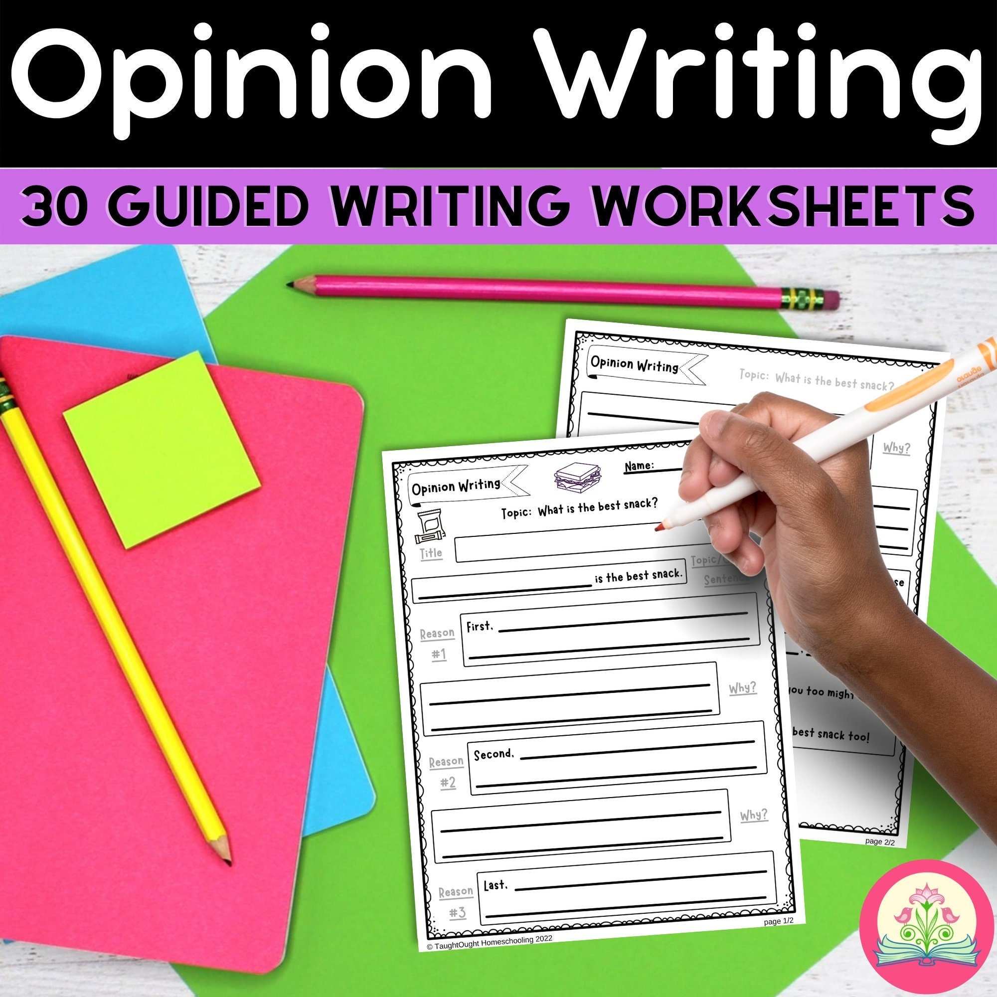 Opinion Writing Worksheets Graphic By Happy Kiddos Creative Fabrica 