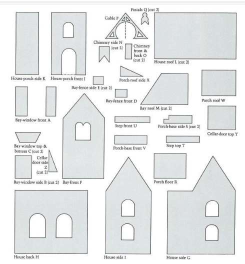 Outline Printable Gingerbread House Template Printable Printable 