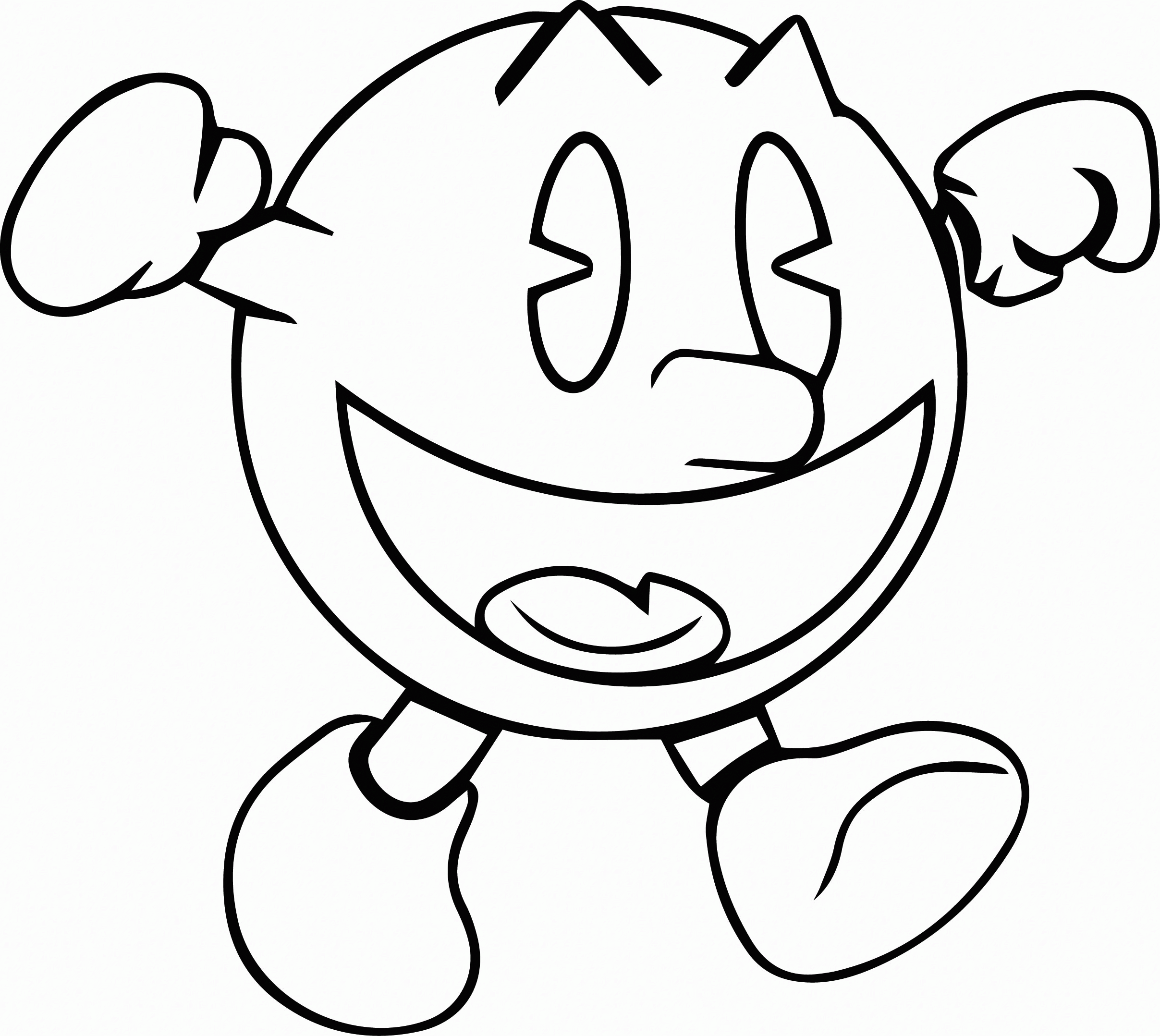 Pac Man Coloring Pages Best Coloring Pages For Kids