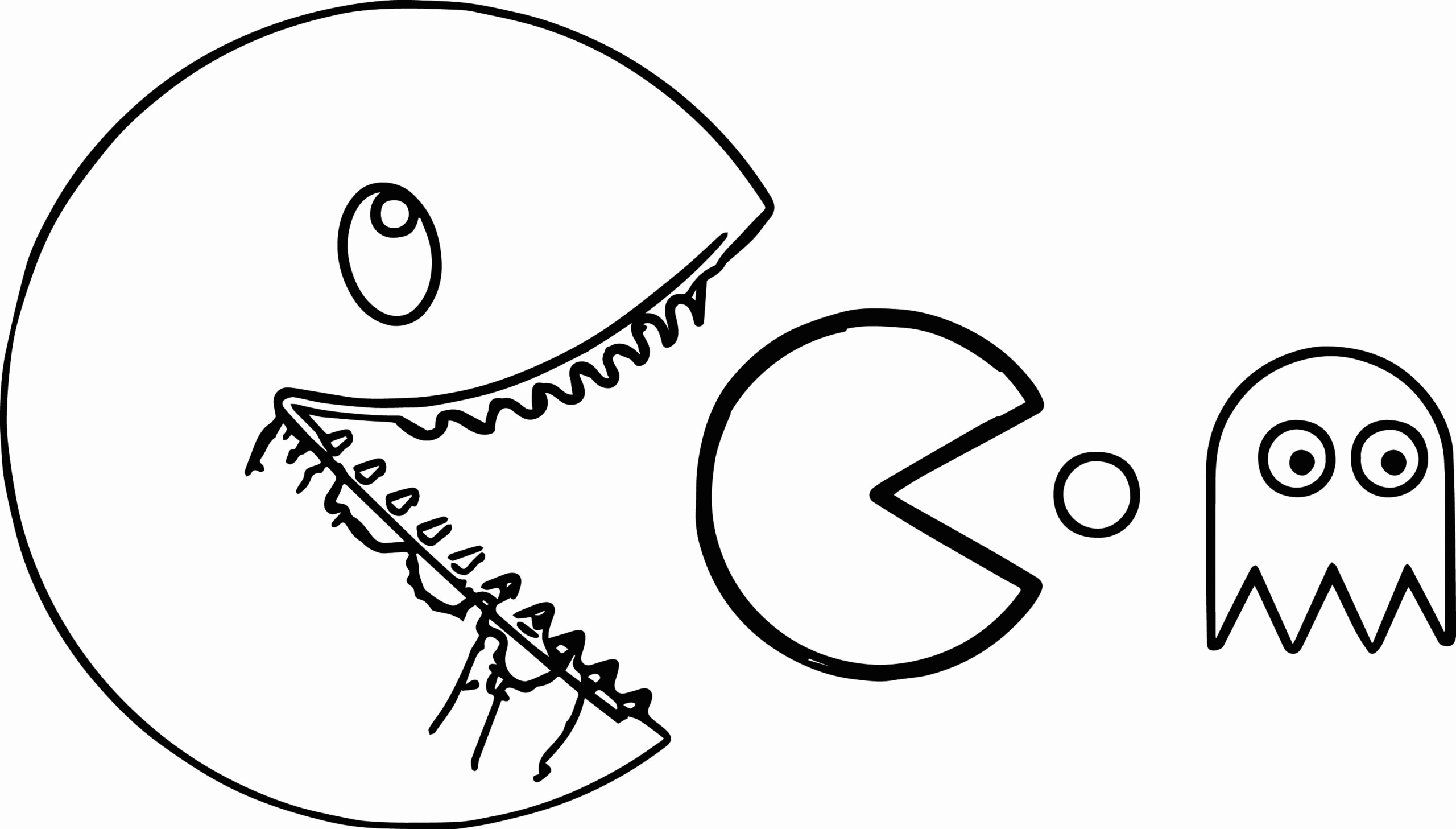 Pac Man Coloring Pages Best Coloring Pages For Kids