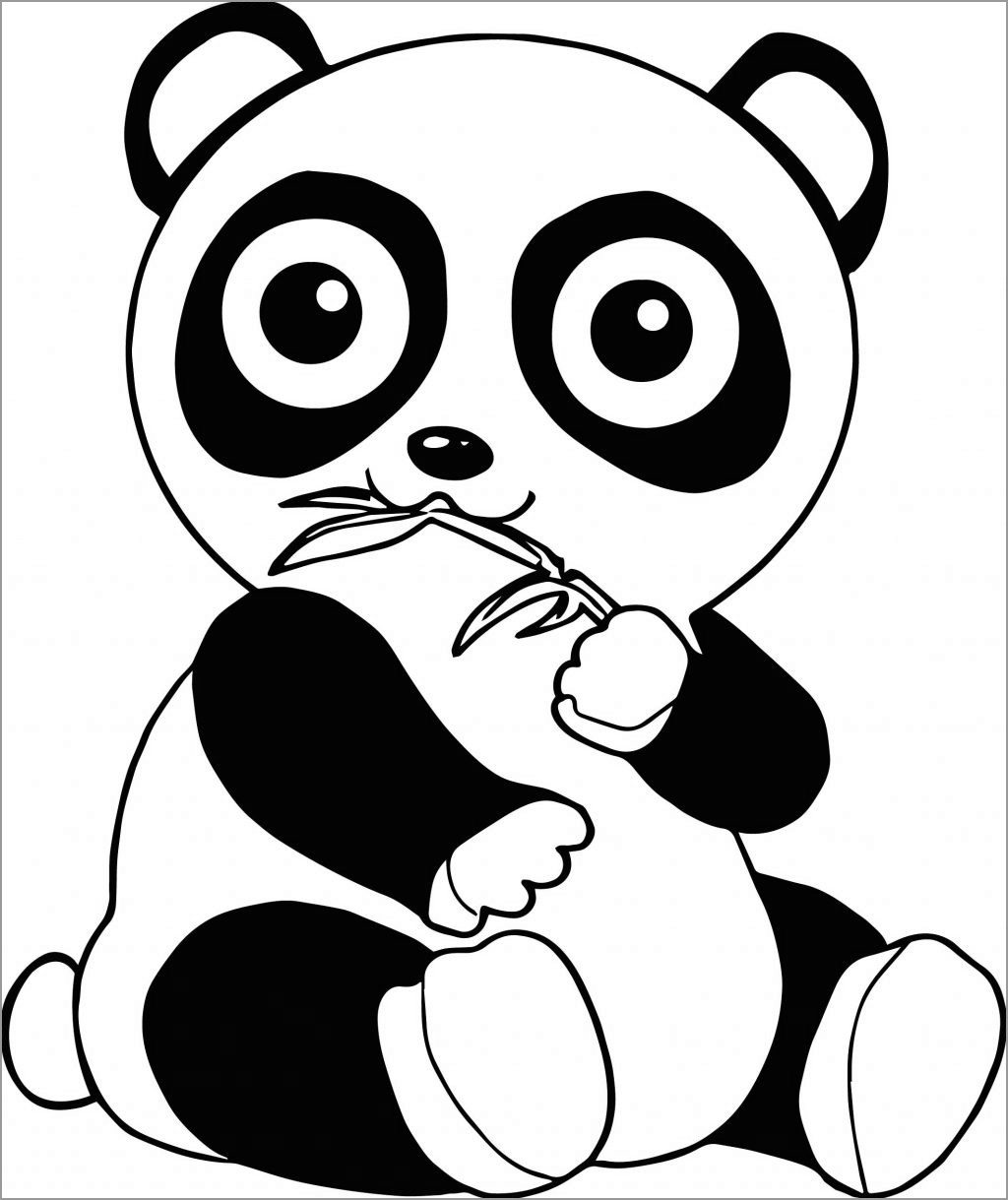 Panda Coloring Pages ColoringBay