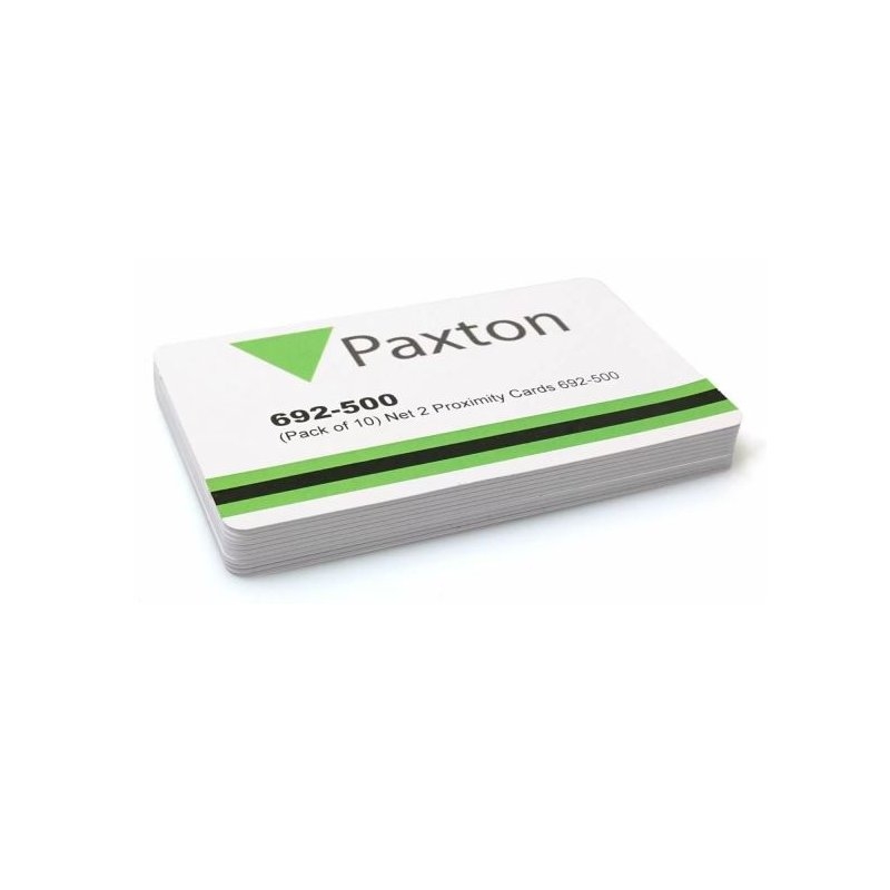 Paxton 692 500 Net2 ISO Proximity Card Pack Of 10