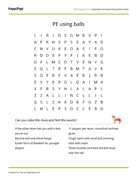 PE Cover Lesson Design Your Own Sport Worksheet Worksheet 