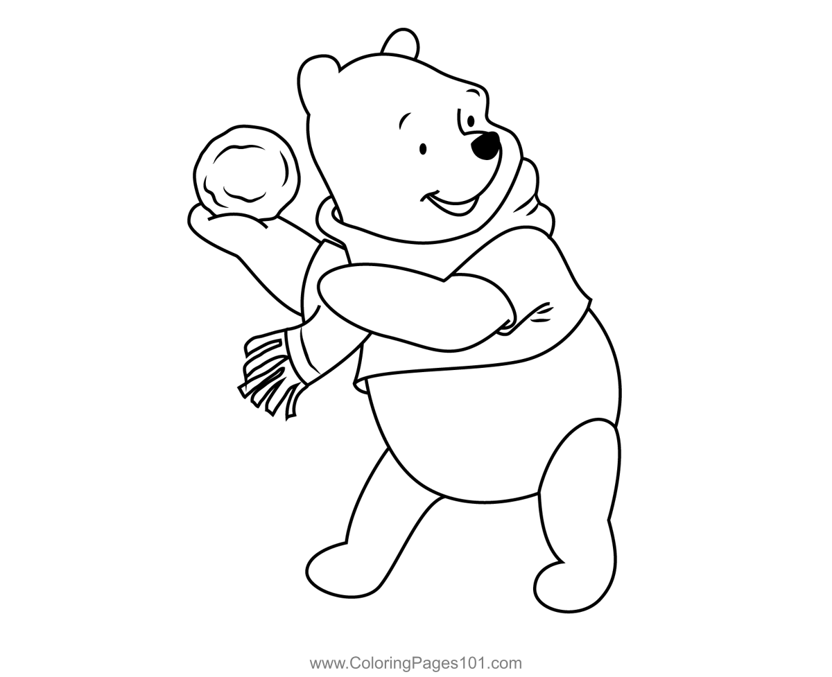 Coloring Pages Of Pooh