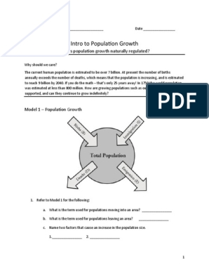 Population Growth Worksheet 2 pdf Name Period Worksheet 
