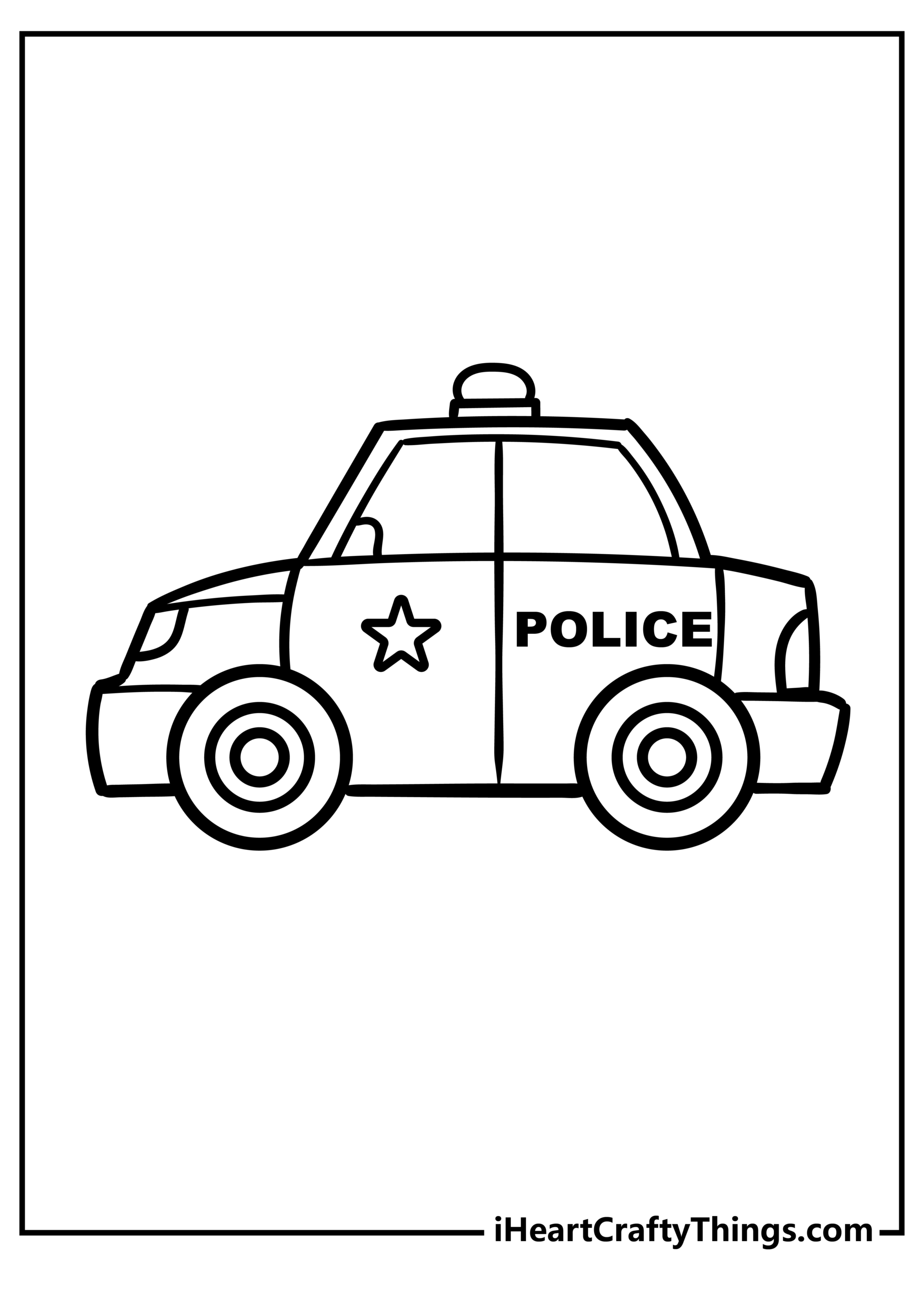 Porsche Police Car Coloring Page Free Printable Coloring 48 OFF