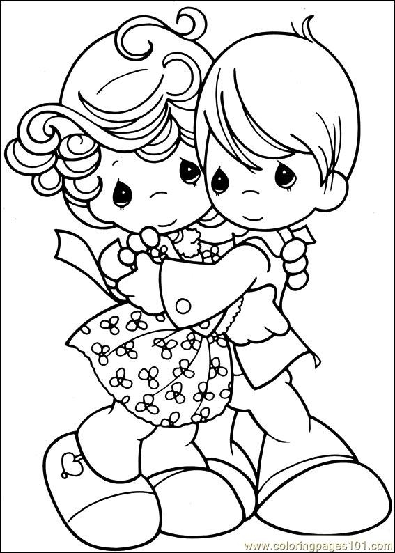 free printable coloring pages precious moments