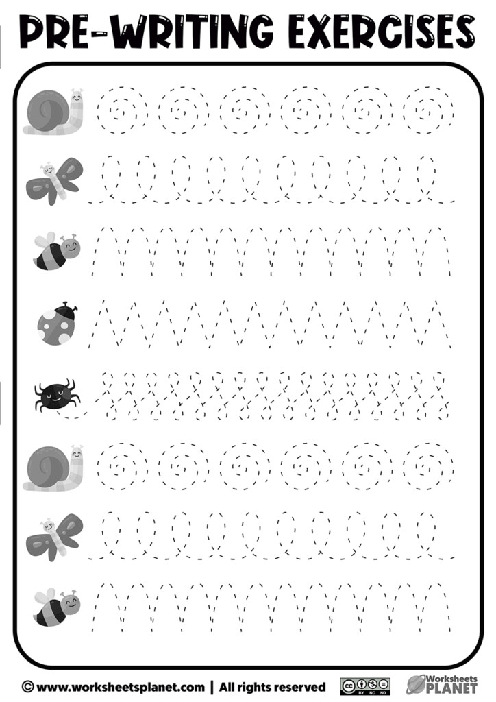 Preschool Pre Writing Skill Worksheets SkillsWorksheets