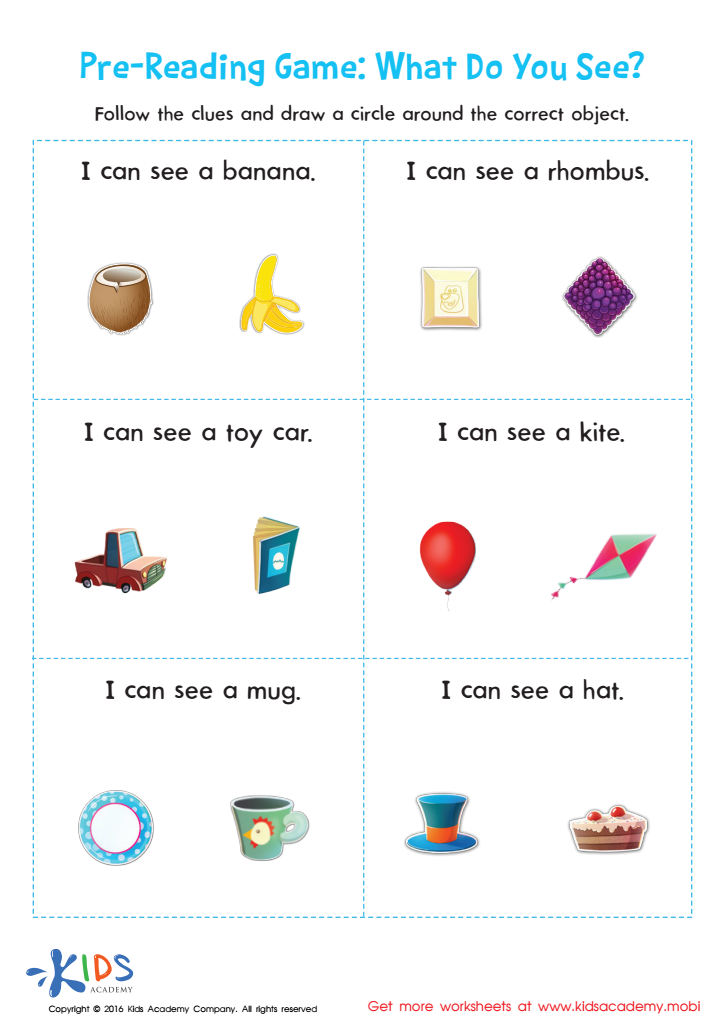 Preschool Reading Worksheets Pre K PDF Comprehension Worksheets 