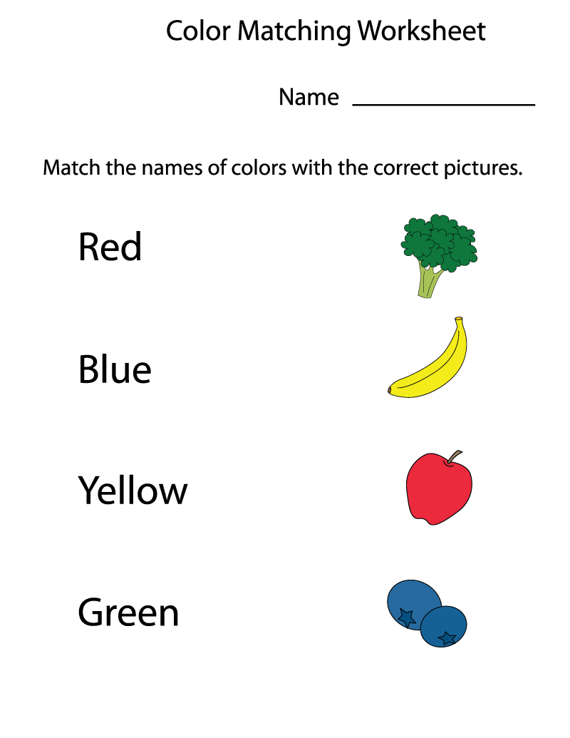 printable color worksheets pdf