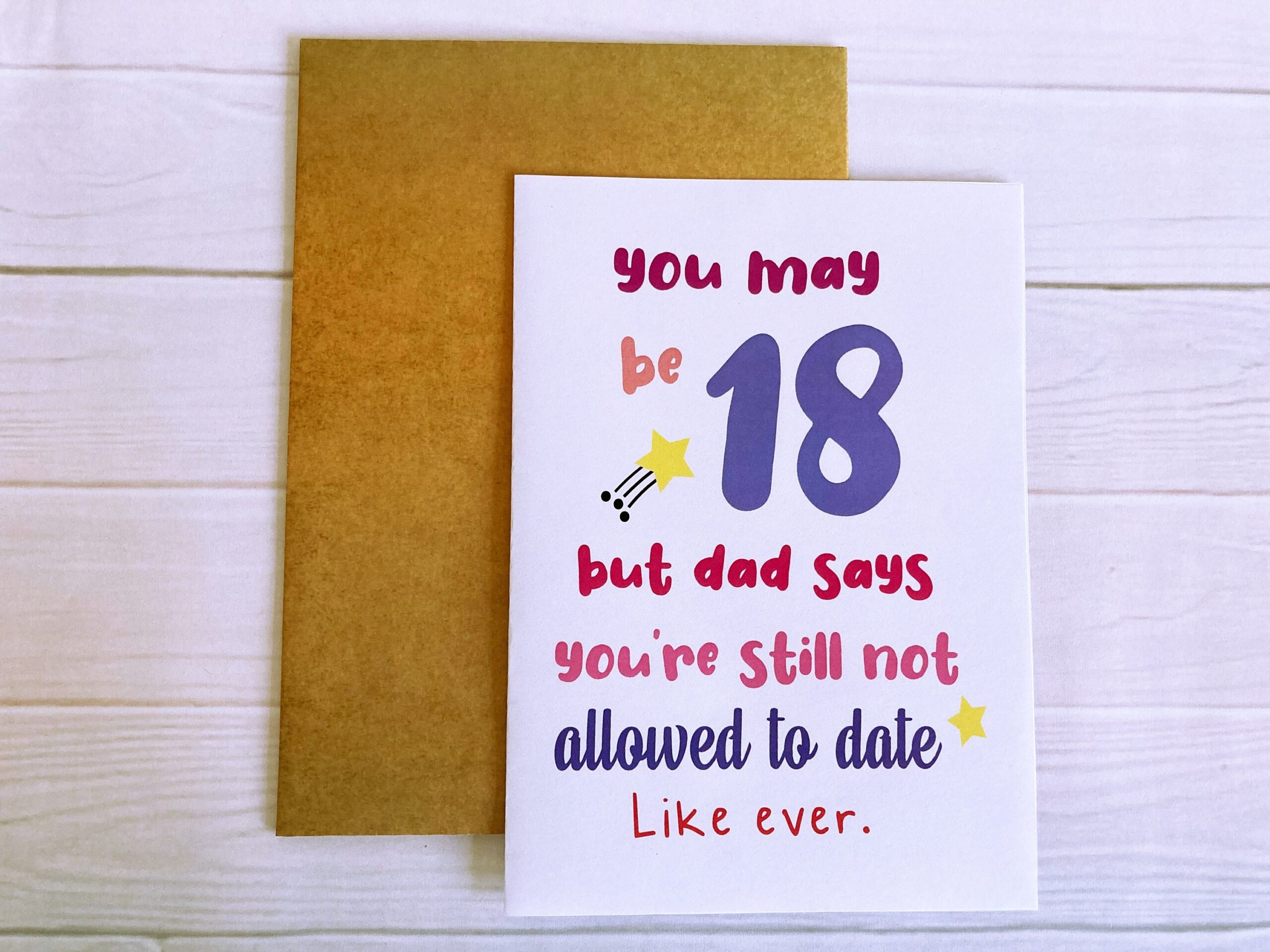 Printable 18th Birthday Card Funny 18th Birthday Card 18th Birthday 