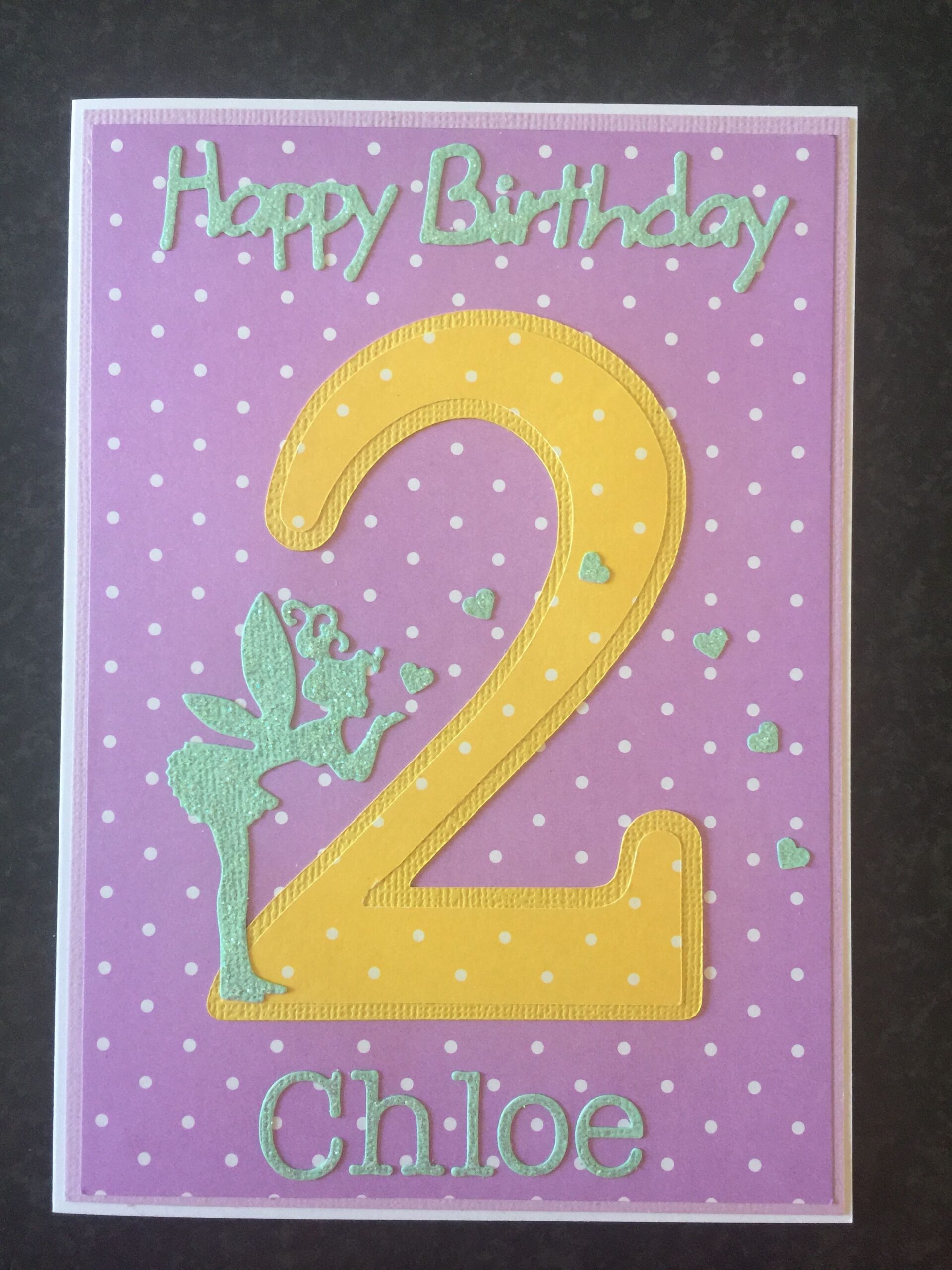 Printable 2 Year Old Birthday Card