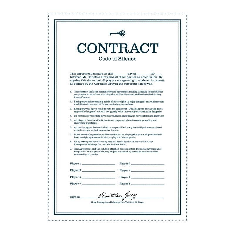 Printable 50 Shades Of Grey Contract Printable Word Searches