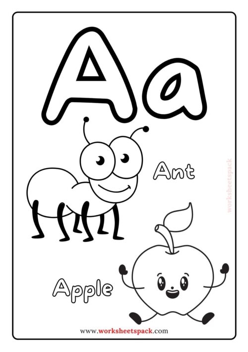 alphabet activities for 4 year olds printable
