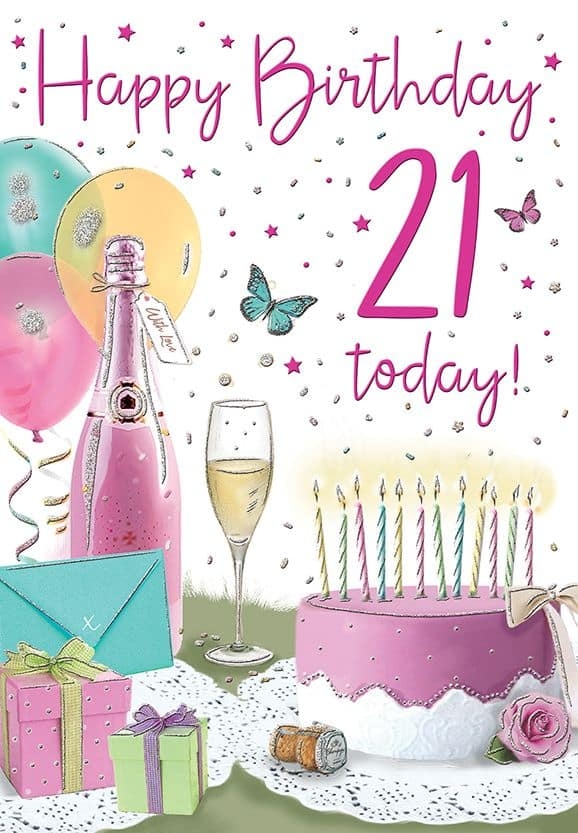 21st birthday printable invitation cards