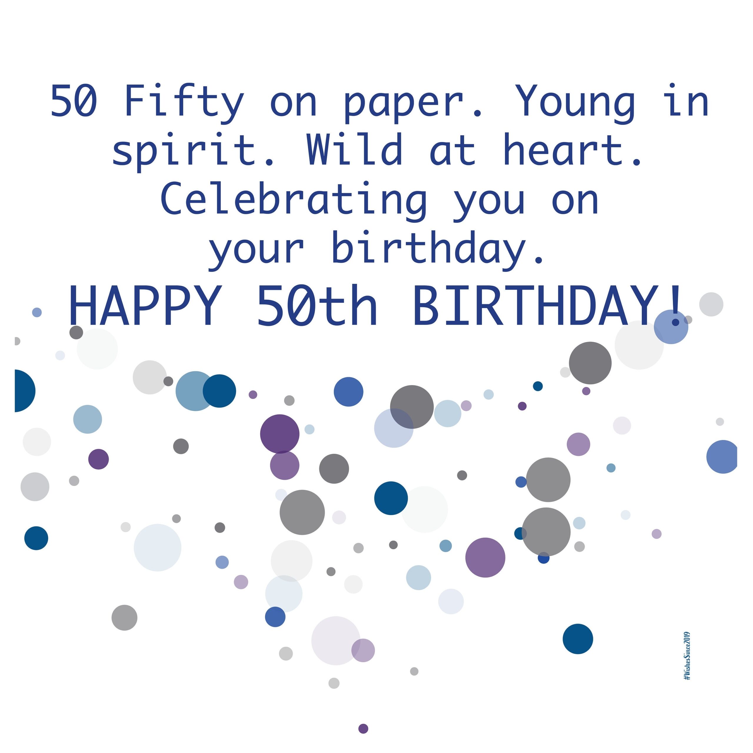 Printable Birthday Cards 50Th