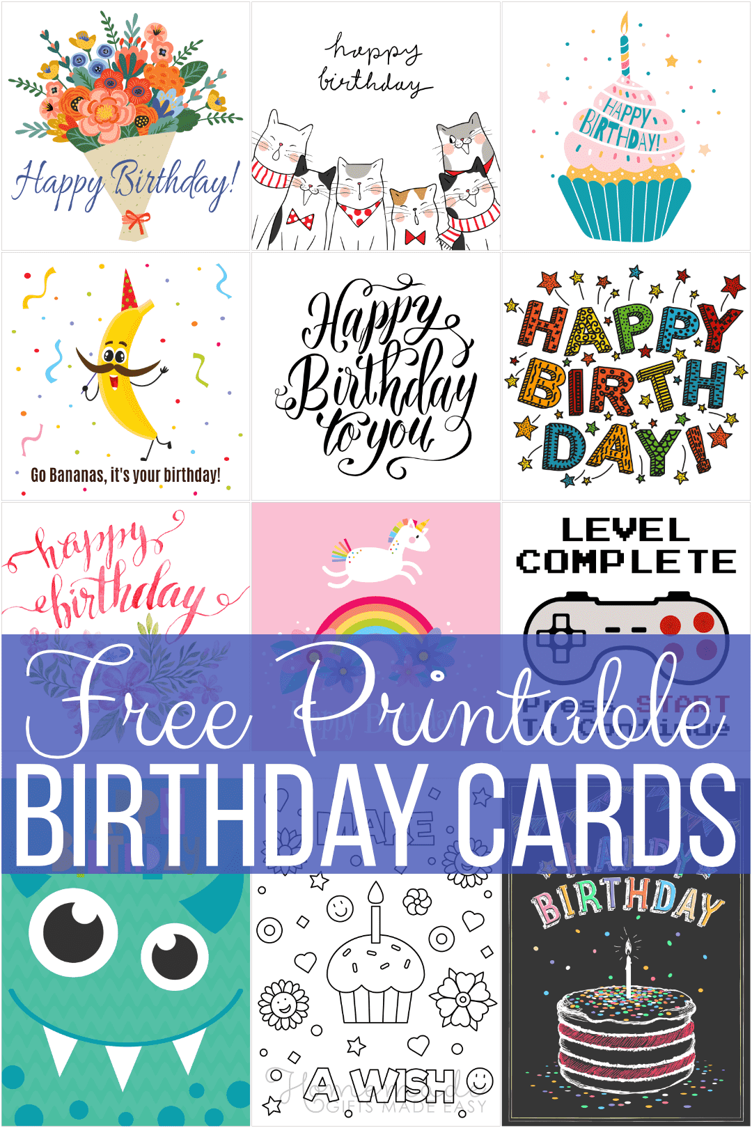 3 x 4 printable cards