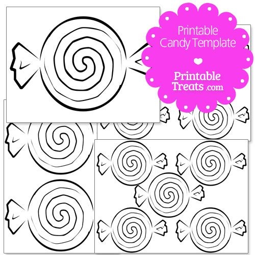 Printable Candy Templates Printable And Enjoyable Learning