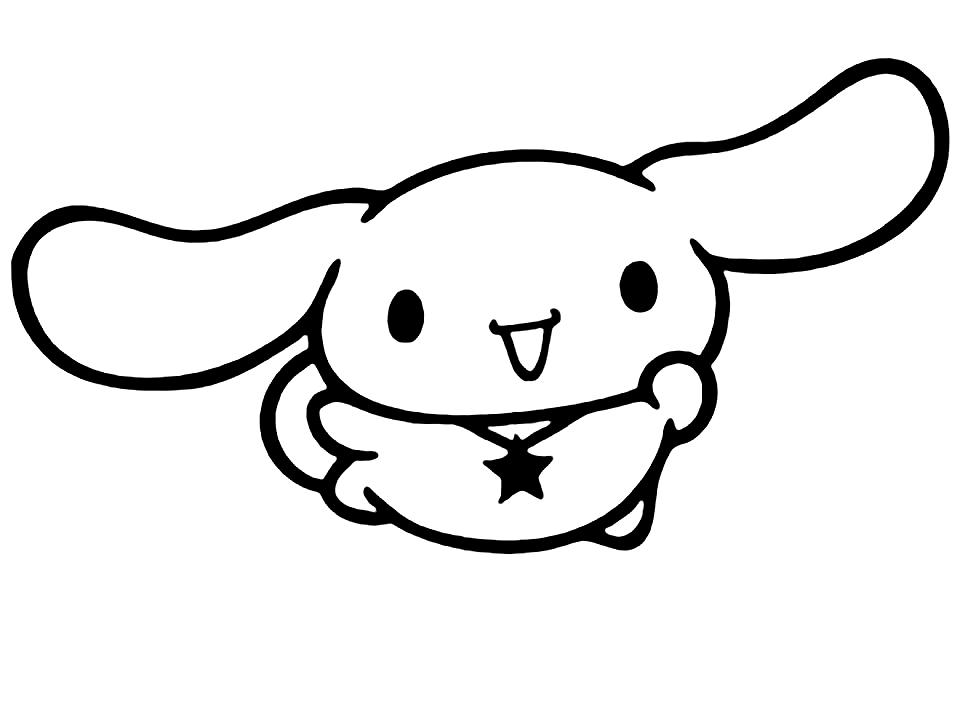 free printable cute cinnamoroll coloring pages