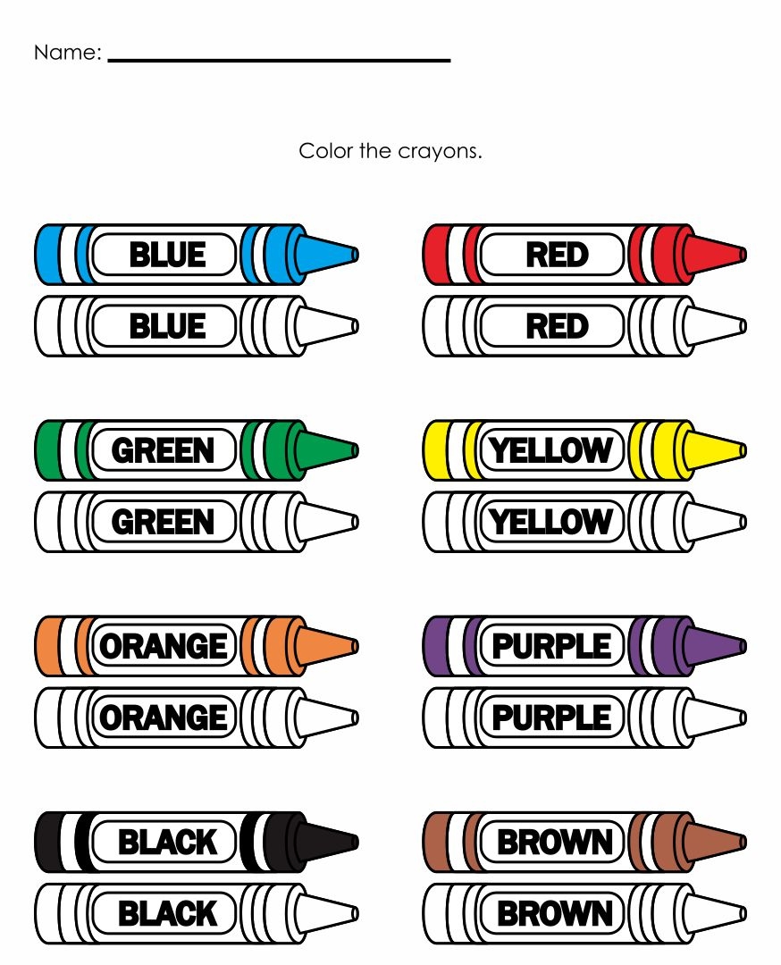 learning coloring worksheets