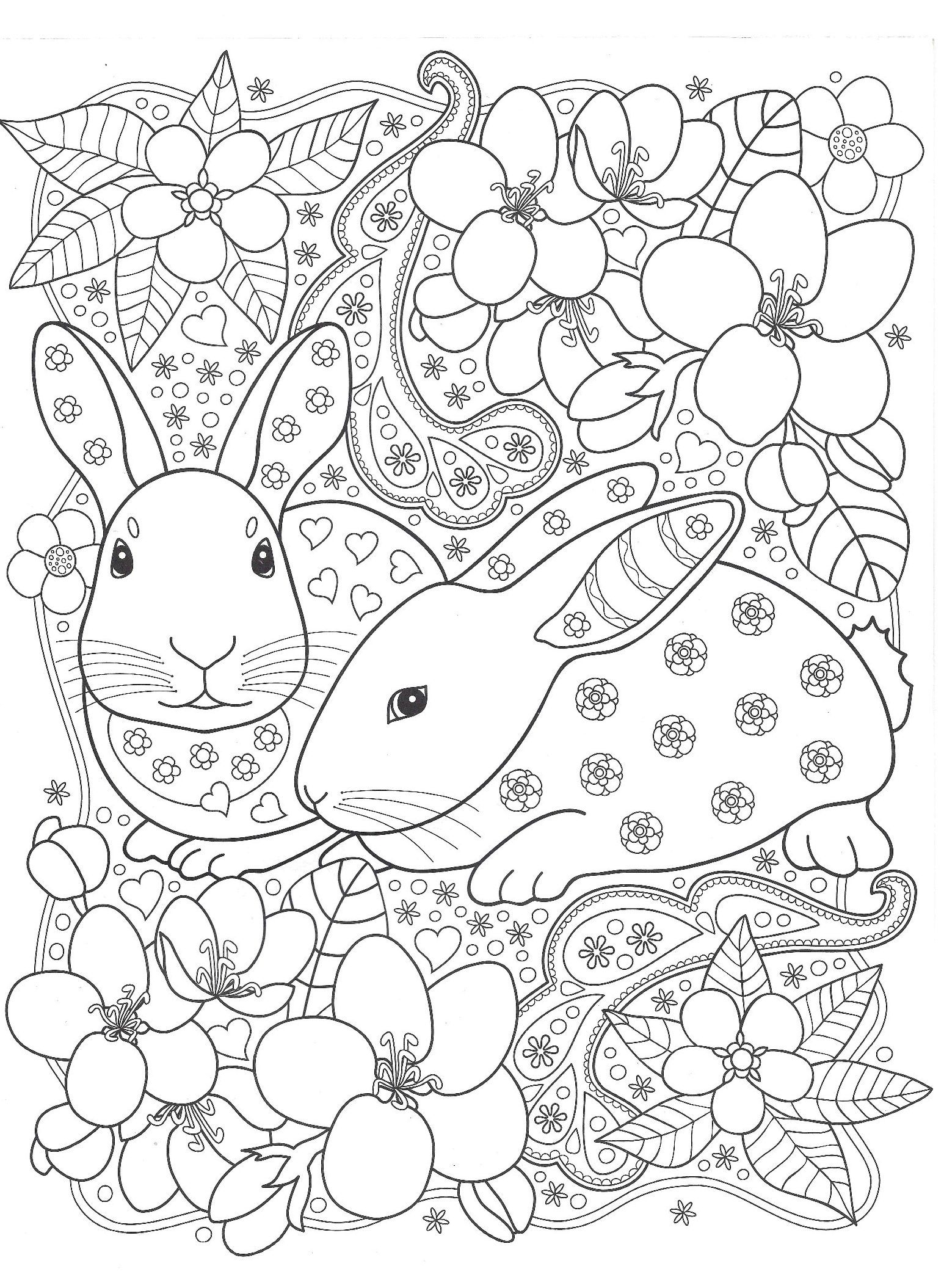 printable coloring pages for girls flower