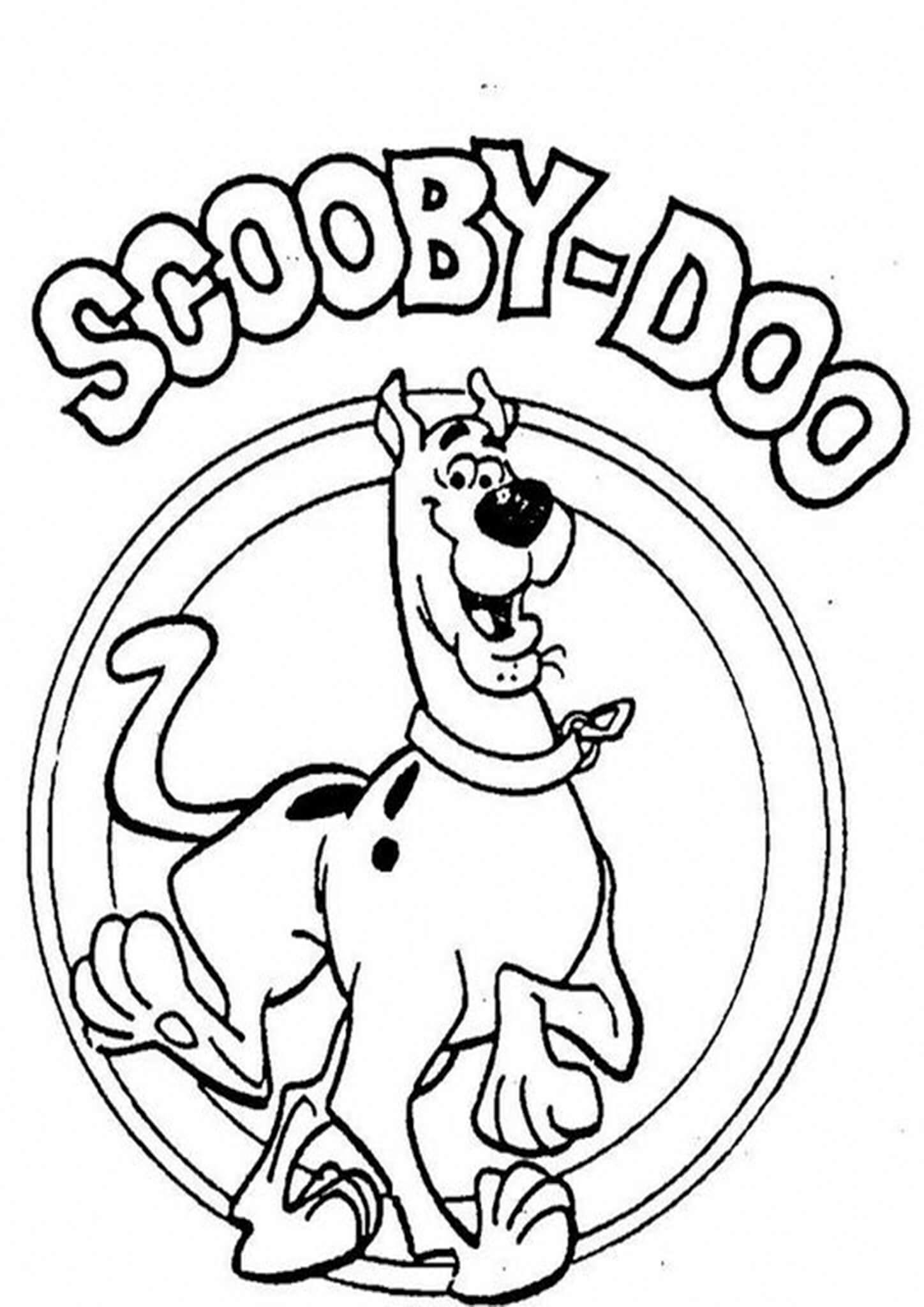 free printable coloring pages scooby doo