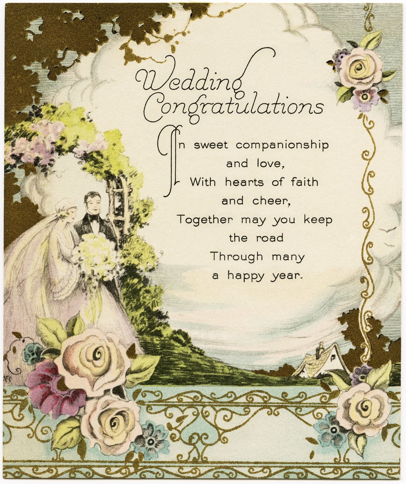 Printable Congratulations Wedding