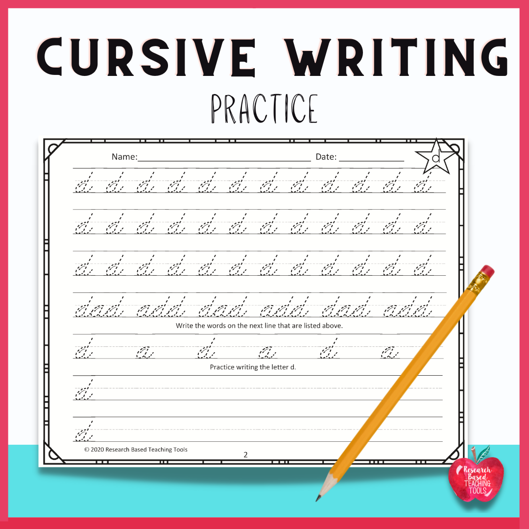 printable cursive writing for beginners