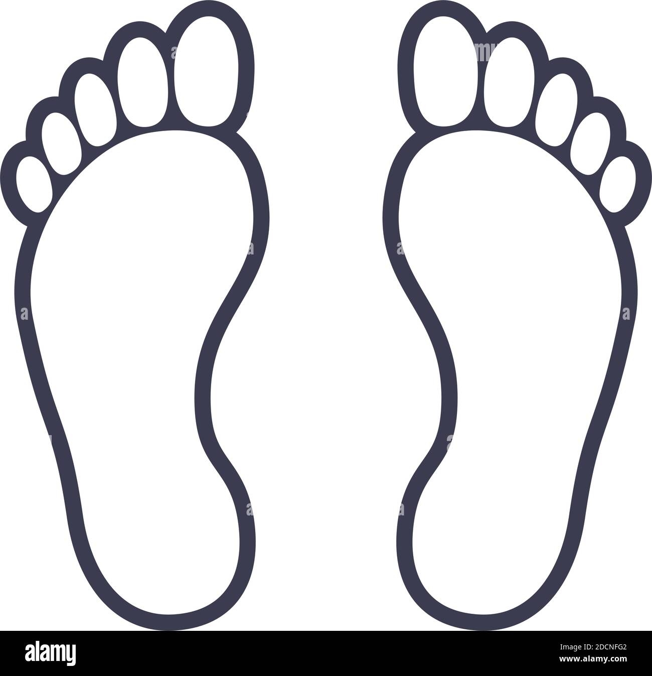 Printable Footprint Template Templates Printable Free 60 OFF
