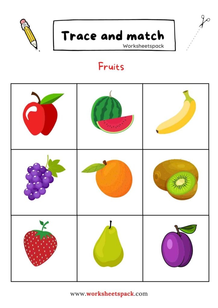 Printable Fruits And Vegetables Sorting Worksheet SupplyMe 