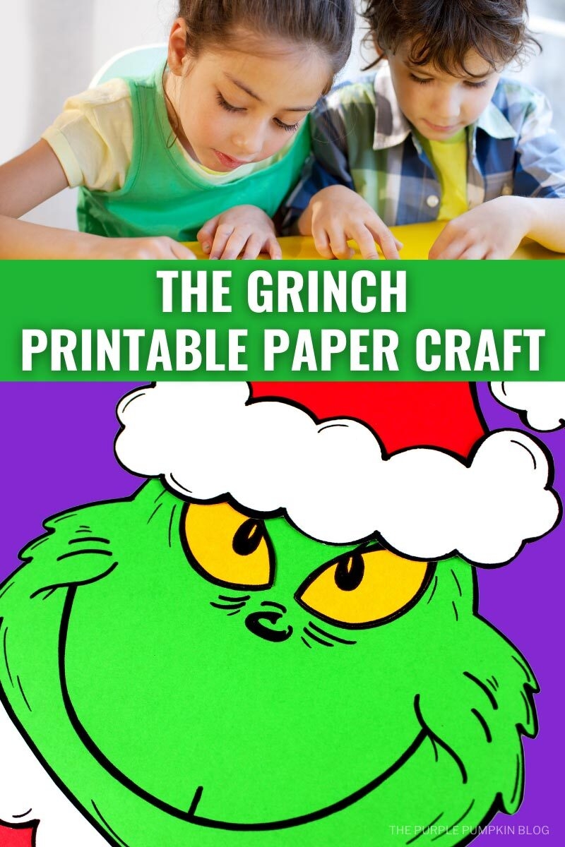 free printable grinch crafts for kids