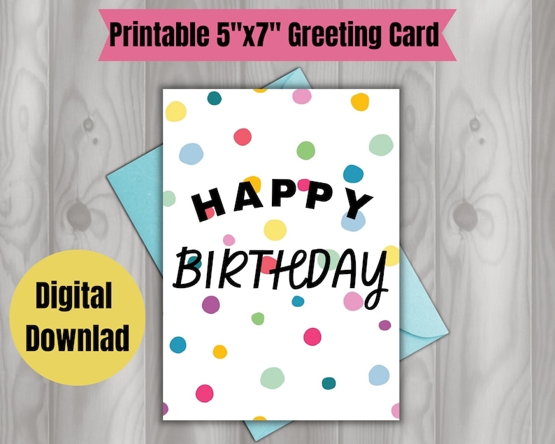 5x7 printable flat cards satin