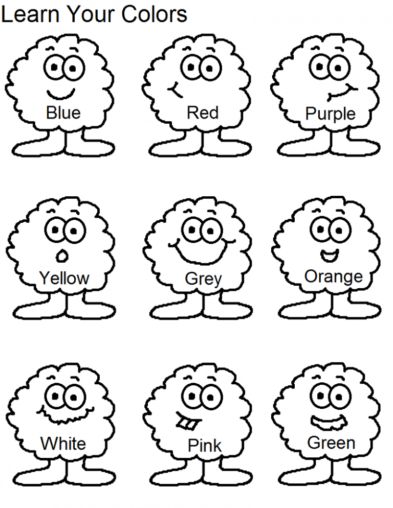 Printable KG Worksheets Learning Printable