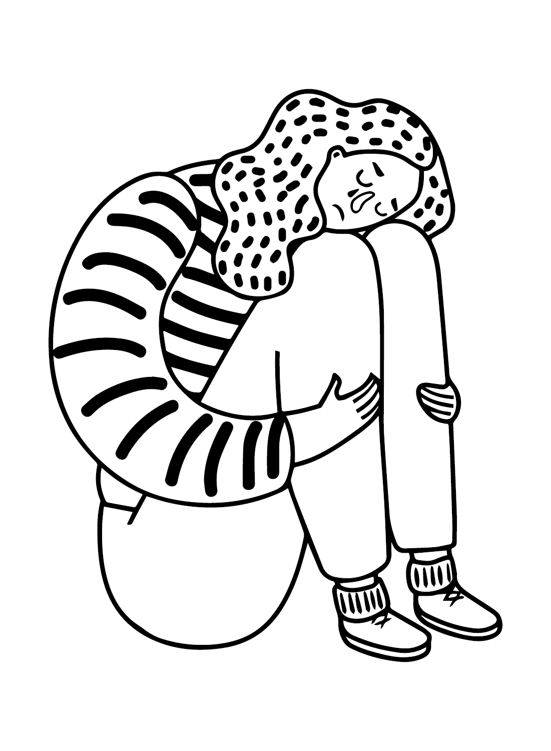 Printable Mental Health Coloring Page Free Printable Coloring Pages