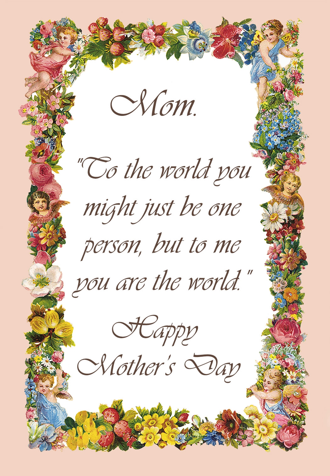 20 mothers day cards printable