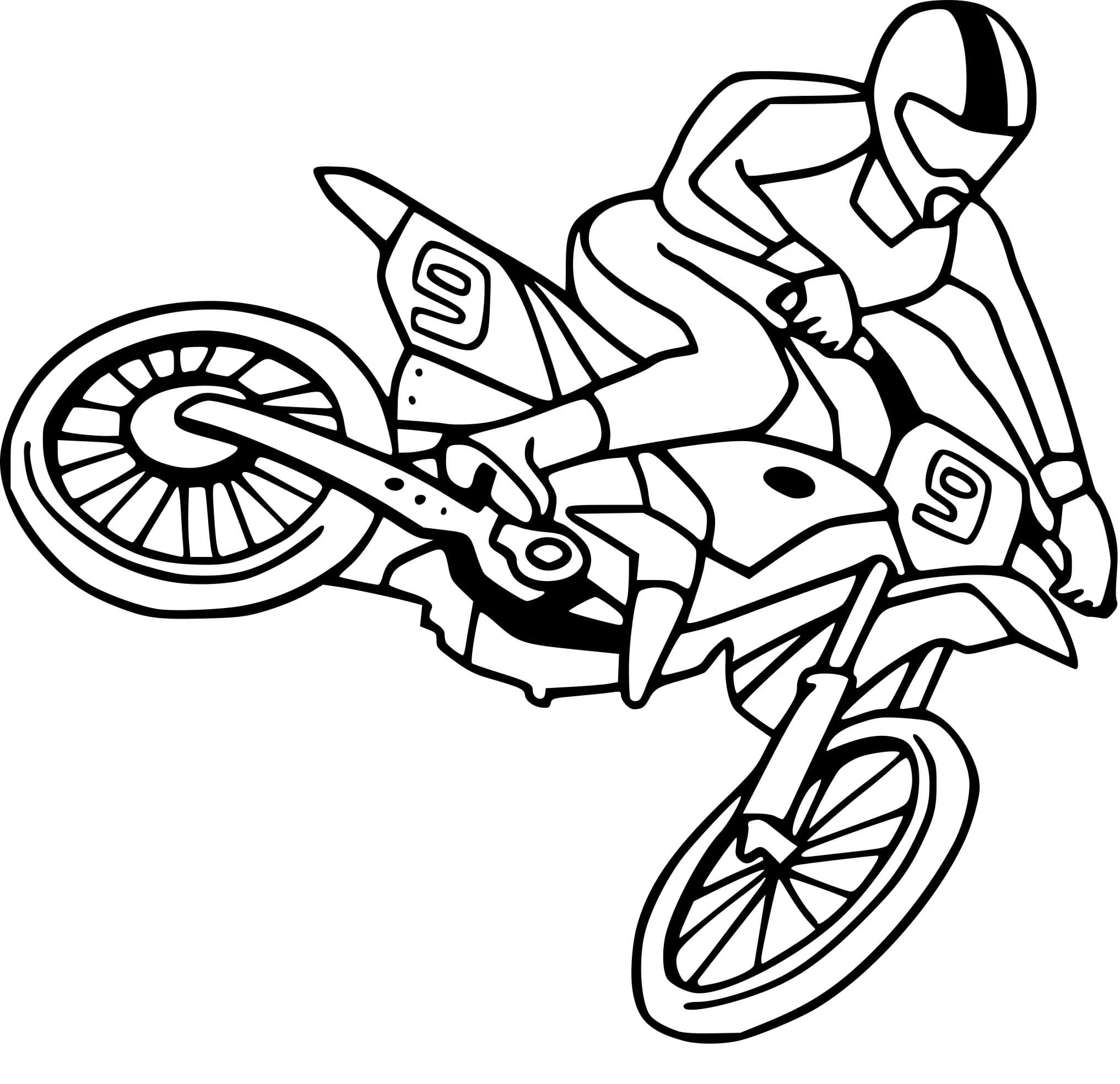 Printable Motorcycle Color Pages Warehouse Of Ideas
