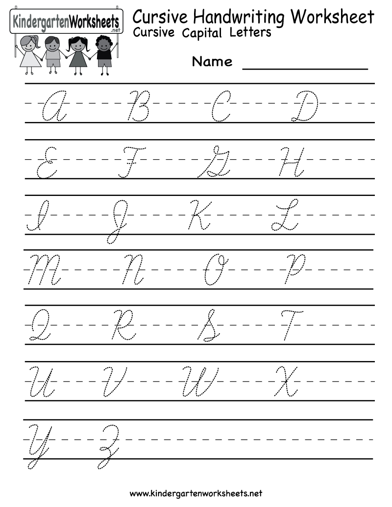 penmanship practice worksheets