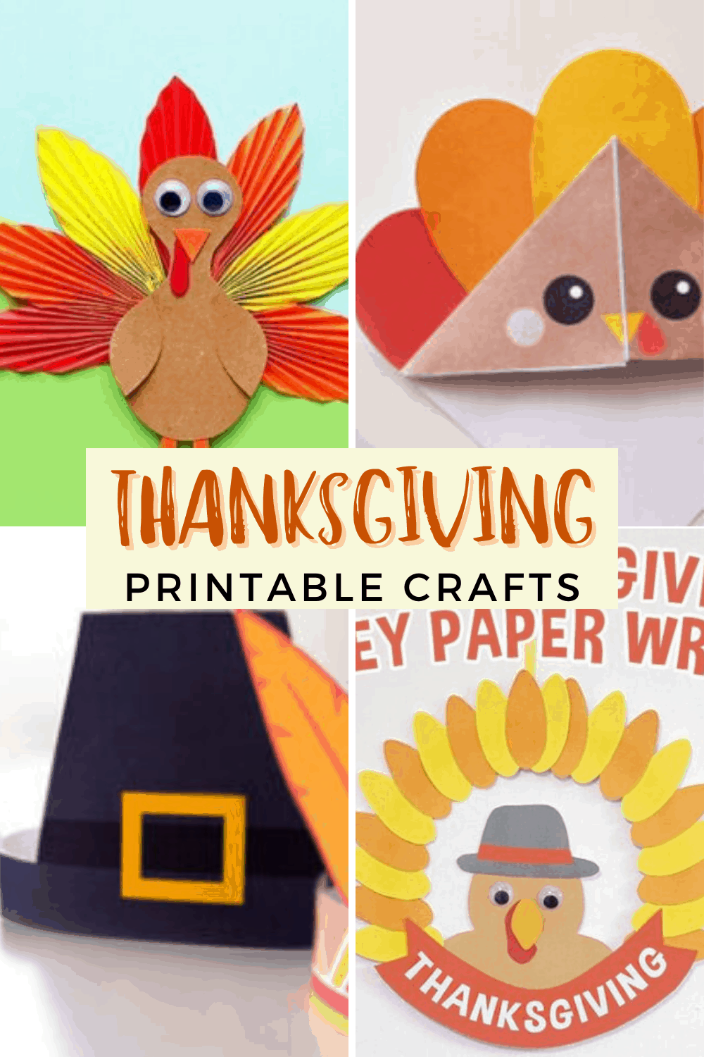 thanksgiving crafts for kids printable free pdf