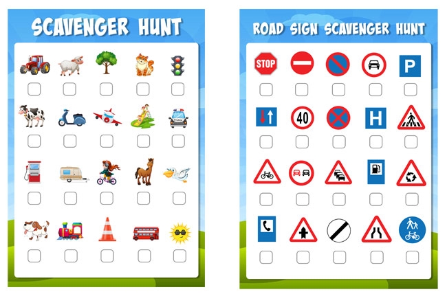 Printable Road Trip Games Just Family Fun Worksheets Library