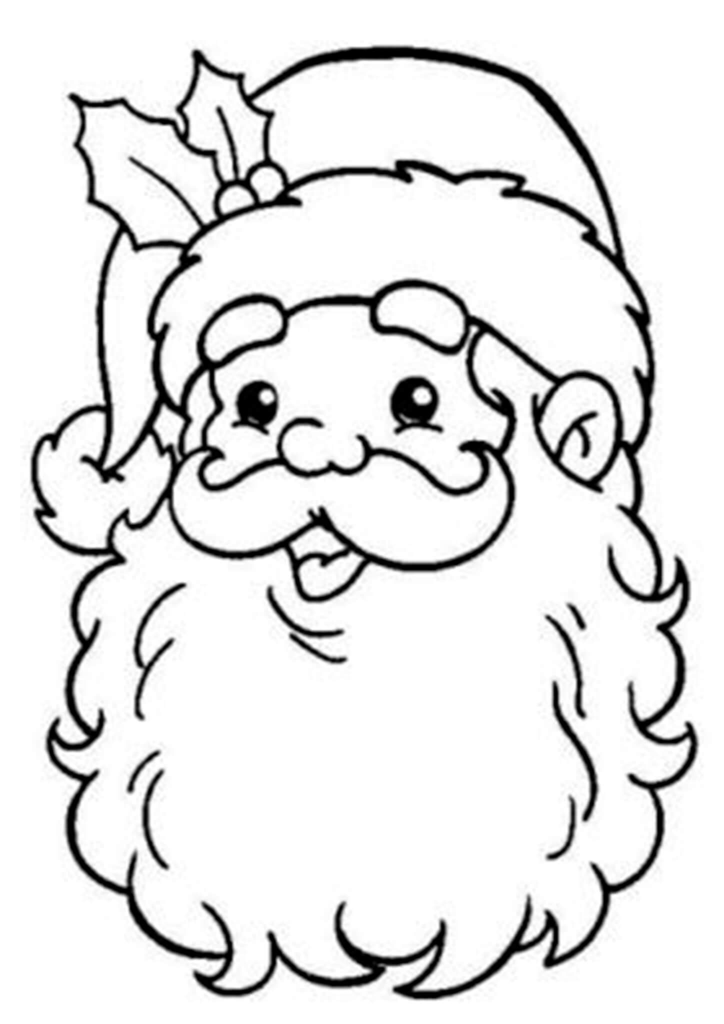Printable Santa Face Printable Word Searches