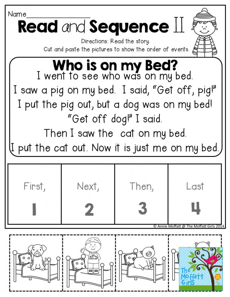 3rd grade story sequencing cards printable
