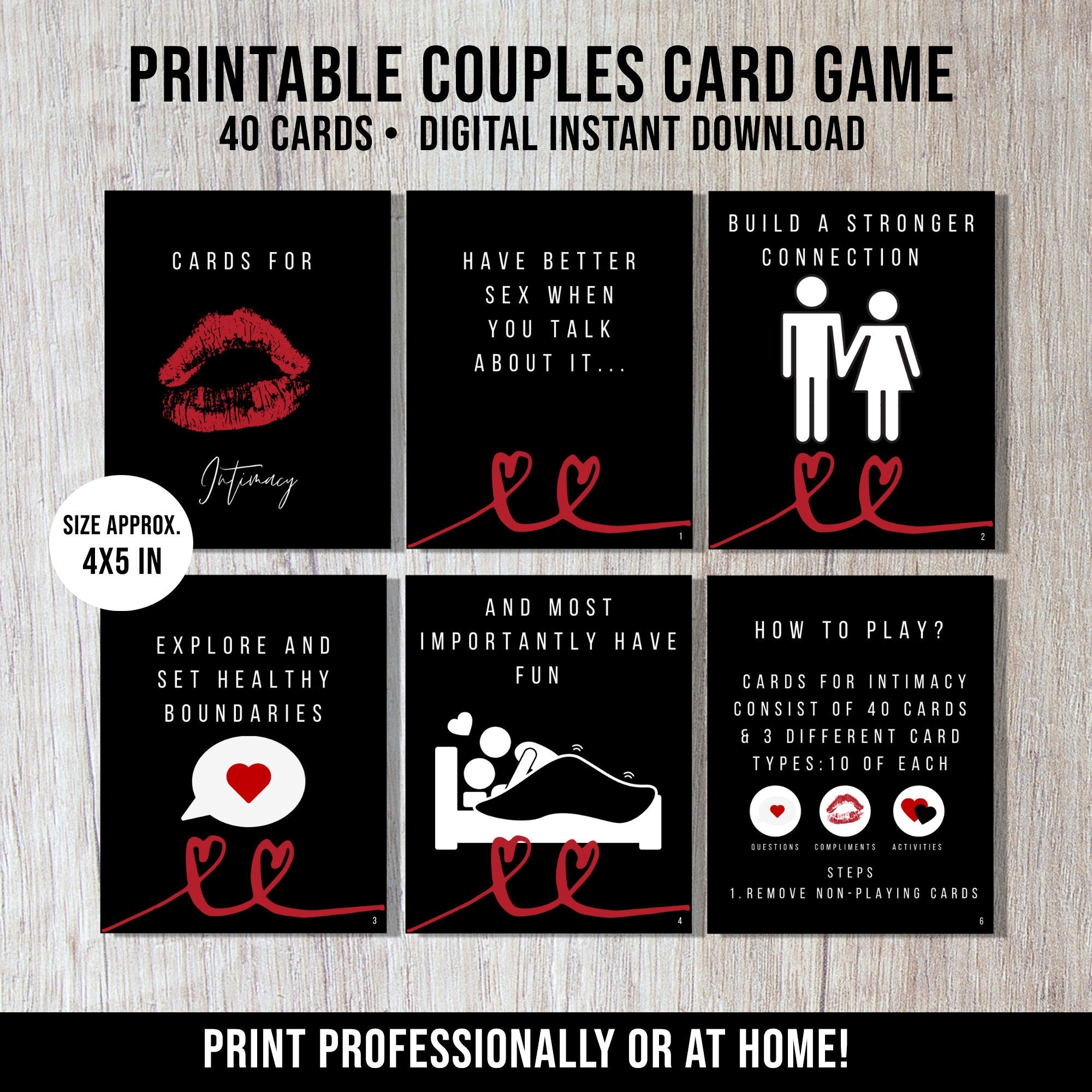 printable card games for couples