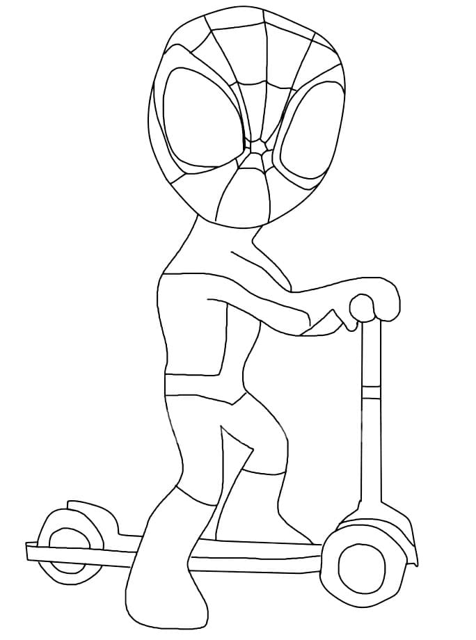 Printable Spidey And His Amazing Friends Coloring Page Free Printable 
