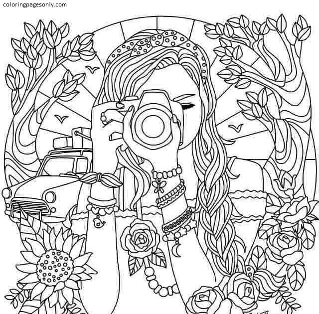 free printable colouring pages for girls pdf