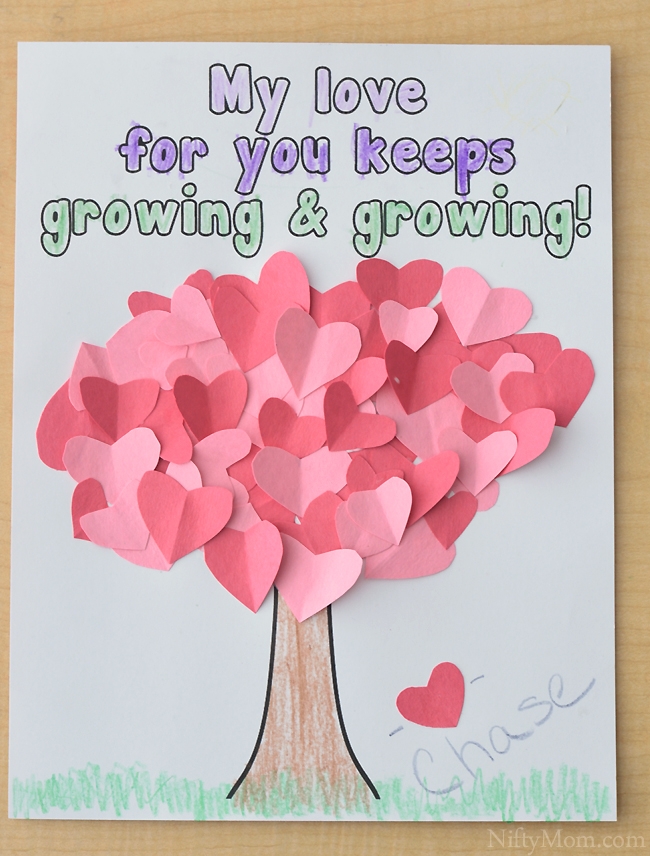 free printable valentine crafts for kids